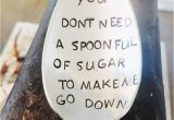 Humorous Birthday Gifts for Him Silver Spoon Hand Stamped Spoon Funny Gifts Sugar Spoon