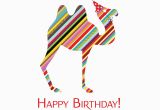 Hump Day Birthday Card Hump Day Birthday Card W Camel Animals In Party Hats