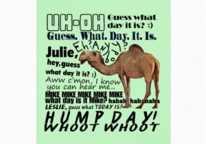 Hump Day Birthday Card Hump Day Greeting Card Zazzle