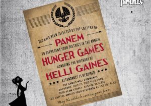 Hunger Games Birthday Invitations 18 Best Images About theme Hunger Games On Pinterest