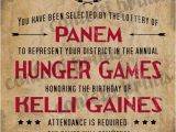 Hunger Games Birthday Invitations 48 Best Images About Priscilla 39 S Hunger Games Party On