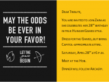 Hunger Games Birthday Invitations Hunger Games Birthday Party Invitations Cimvitation