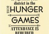 Hunger Games Birthday Invitations Items Similar to Hunger Games Party Invitations 10
