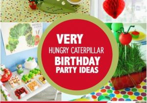 Hungry Caterpillar Birthday Decorations 29 Very Hungry Caterpillar Party Ideas Spaceships and