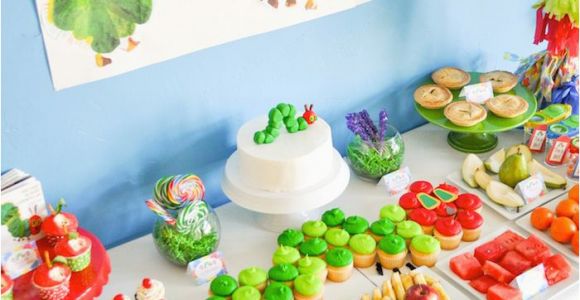 Hungry Caterpillar Birthday Decorations Kara 39 S Party Ideas the Very Hungry Caterpillar 3rd