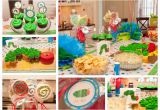 Hungry Caterpillar Birthday Decorations the Very Hungry Caterpillar First Birthday Party the