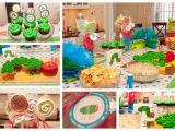Hungry Caterpillar Birthday Decorations the Very Hungry Caterpillar First Birthday Party the