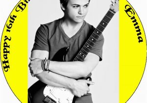 Hunter Hayes Birthday Card 7 5 Hunter Hayes Personalised Edible Icing or Wafer Paper