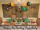 Hunting Birthday Decorations Camouflage Hunting theme Party Fun Happy and Blessed Home