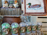 Hunting Birthday Decorations Kara 39 S Party Ideas Duck Dynasty Camoflauge Hunting Boy