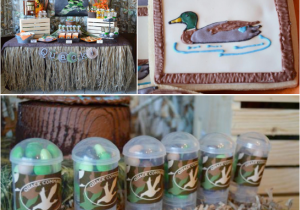 Hunting Birthday Decorations Kara 39 S Party Ideas Duck Dynasty Camoflauge Hunting Boy