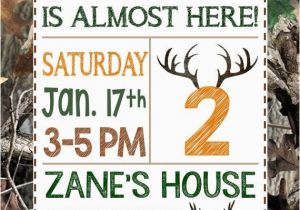 Hunting themed Birthday Invitations 25 Best Ideas About Hunting Birthday Parties On Pinterest