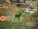 Hunting themed Birthday Invitations Deer Hunting theme Birthday Invitation Camo Digital Printable