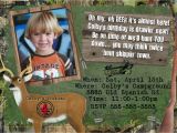 Hunting themed Birthday Invitations Hunting Birthday Party Photo Invitation Boys theme Camo