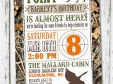 Hunting themed Birthday Invitations Hunting themed Birthday Invitations Party Invitations Ideas