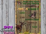 Hunting themed Birthday Invitations Printable Hunting Birthday Invitation Hunting themed