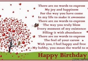 Husband Birthday Cards Sayings Birthday Poems for Husband Wishesmessages Com