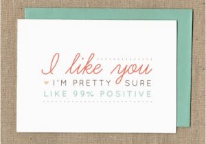 I Like You Birthday Card 14 Best I Like You Greeting Cards