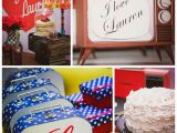 I Love Lucy Birthday Decorations Kara 39 S Party Ideas I Love Lucy Inspired Birthday Party Via