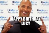 I Love Lucy Happy Birthday Meme Happy Birthday Lucy Dwayne Johnson Meme Su Memegen