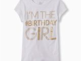 I M with the Birthday Girl Shirt S Short Sleeve 39 I 39 M the Birthday Girl 39 Glitter Graphic