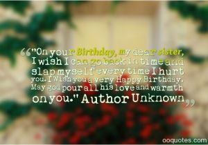 I Wish Myself Happy Birthday Quotes Sweet and Great Sister Birthday Quotes and Sayings with