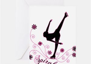 Ice Skating Birthday Card Figure Skating Greeting Cards Cafepress