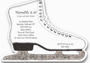 Ice Skating Birthday Party Invitations Free Printable Ice Skating Birthday Invitations Ideas Bagvania Free