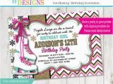 Ice Skating Birthday Party Invitations Free Printable Ice Skating Birthday Party Invitation Ice Skate Party