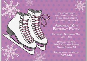 Ice Skating Birthday Party Invitations Free Printable Ice Skating Birthday Party Invitations Dolanpedia