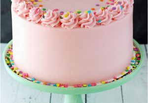Icing Decorations for Birthday Cakes How to Frost A Smooth Cake with buttercream Life Love
