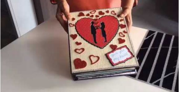 Ideal Romantic Birthday Gifts for Him Diy Cutest Birthday Scrapbook Ideas Handmade Love