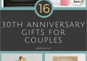 Ideas for 30th Birthday Gifts for Husband 30 Good 30th Wedding Anniversary Gift Ideas for Him Her