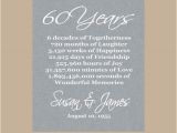 Ideas for 60th Birthday Gift for Husband 60th Anniversary Gift Diamond Anniversary Personalized