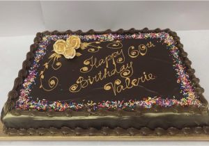 Ideas for 60th Birthday Gift for Man Custom Adult Birthdays Millers Bakery