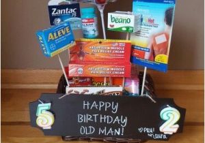 Ideas for 60th Birthday Present for Man Over the Hill Birthday Basket In 2019 40th Birthday