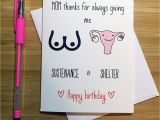 Ideas for Mom S Birthday Card Happy Birthday Mom Funny Mom Card Inappropriate Card Card