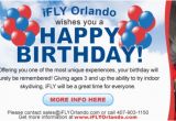 Ifly Birthday Invitations Kids Birthday Party orlando