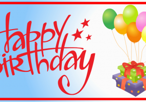 Images Of Happy Birthday Banners Happy Birthday Banner Template Images