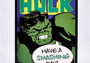 Incredible Hulk Birthday Card Blank Birthday Card Incredible Hulk Card Factory