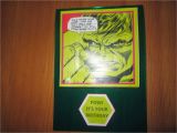 Incredible Hulk Birthday Card Busy Bee Makes Incredible Hulk Acetate Birthday Card