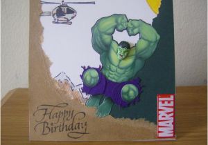 Incredible Hulk Birthday Card Hulk Bash Birthday Card by Writtenxpressions On Etsy