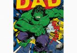 Incredible Hulk Birthday Card Incredible Dad Retro Hulk Birthday Card 345097 0 1