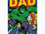 Incredible Hulk Birthday Card Incredible Dad Retro Hulk Birthday Card 345097 0 1