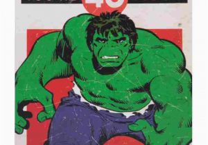 Incredible Hulk Birthday Card Incredible Hulk 40th Birthday Card Birthday Cards