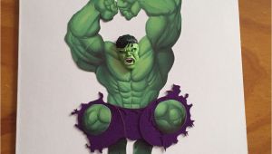 Incredible Hulk Birthday Card Incredible Hulk Birthday Card