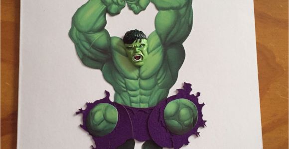 Incredible Hulk Birthday Card Incredible Hulk Birthday Card