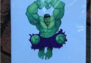 Incredible Hulk Birthday Card Unavailable Listing On Etsy