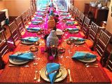 Indian Birthday Party Decorations Indian Dinner Table Decoration Bollywood Party theme In