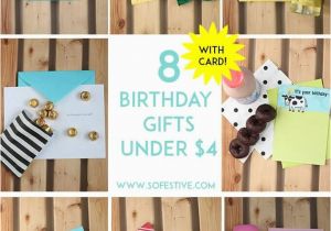 Inexpensive Birthday Cards 8 Birthday Gifts Under 4 so Festive